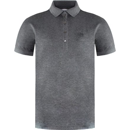 Lacoste Relaxed Fit Dames Grijs Poloshirt
