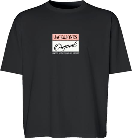 JACK&JONES - JORHYERES FRONT SS CREW NECK FST PLS - Heren - T-shirts