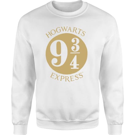 Harry Potter Platform Sweatshirt - White - S