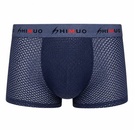 Boxershort Doorschijnend - Onderbroek - Blauw