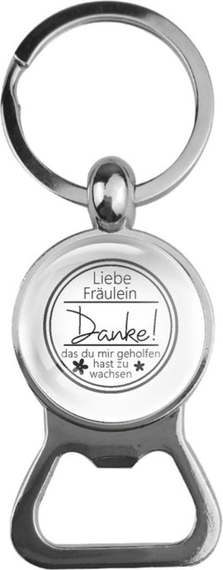 Bieropener Glas - Danke Liebe Fraulein