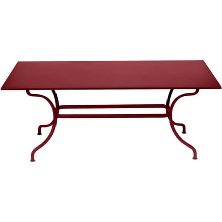Fermob Romane tafel hoekig - 43 chili