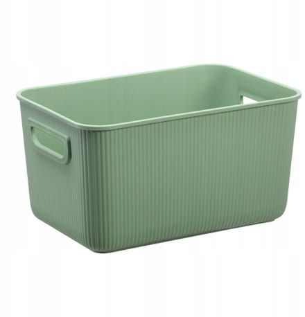 Akita Plast Team - Opbergbox - Opslagcontainer 5L - 100% gerecycled - Groen
