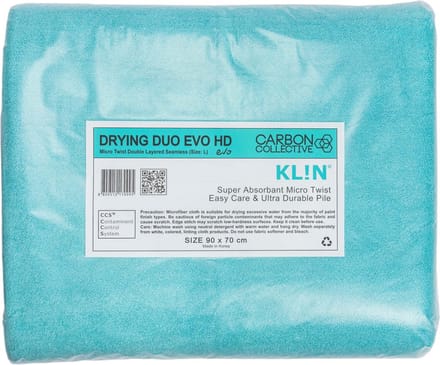 CARBON COLLECTIVE - KL!N KOREA - PRO - Drying DUO EVO Towel - 1900GSM - 70x90cm - (Limited Quantity)