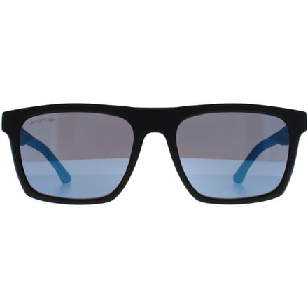 Lacoste Rechthoek Heren Mat Zwart Blauw L957S