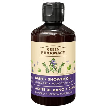 Green Pharmacy Bath And Shower Oil Rosemary And Moroccan Mint 250 ml