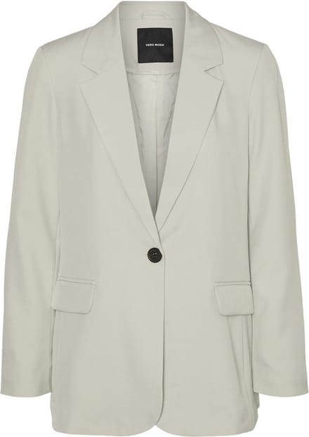 Vero Moda Blazer Vmrita Ls Loose Blazer Noos 10301699 Silver Lining Dames Maat - M