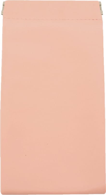 Knijpportemonnee / Brillenkoker - Roze | 18 x 8,5 cm | Kunstleer