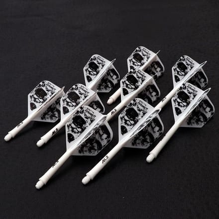 Geïntegreerde Dart Shafts en Flights Set met 3 Verschillende Lengtes