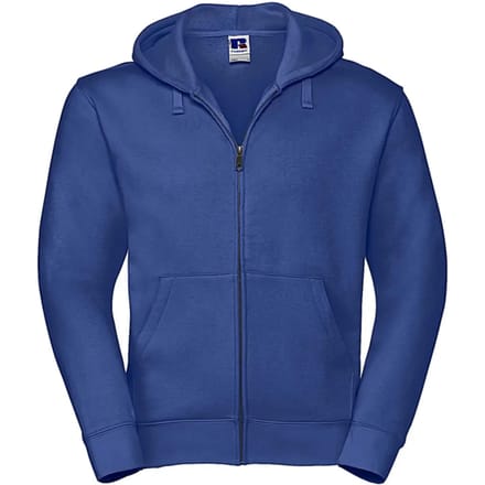 Authentic Full Zip Hoodie Sweatshirt 'Russell' Bright Royal - M