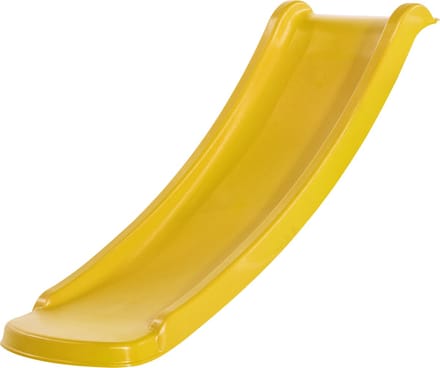 Kunststof Glijbaan Toba - 120 cm - Platformhoogte 60 cm - Geel