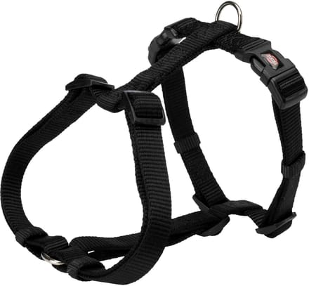 Trixie Premium H-harness XXS-XS: 20-32 cm/10 mm Zwart
