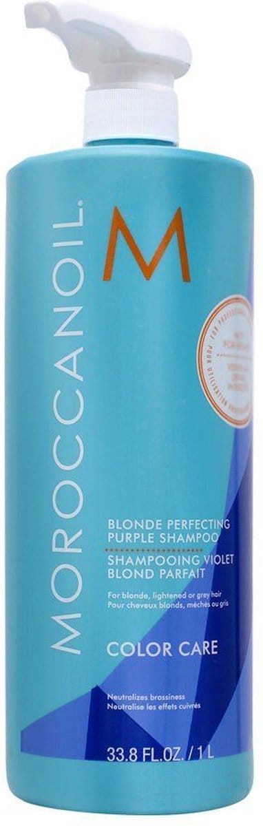 Moroccanoil Blonde Perfecting Purple Shampoo - 1000 ml