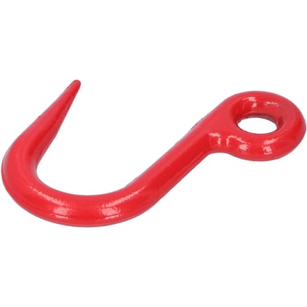 Crochet de sécurité Grab Acier allié Œil Grue Conteneur Fournitures de quincaillerie industrielle Levage 1T red