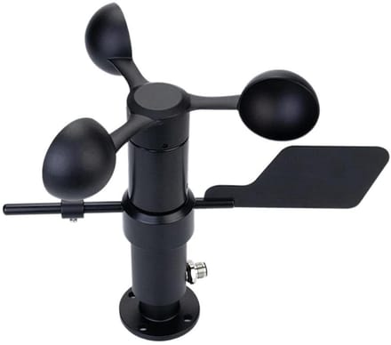 Weerstation - Windmeter - Buitenweer Meten - Geïntegreerde Sensor - 1 kg - One Color