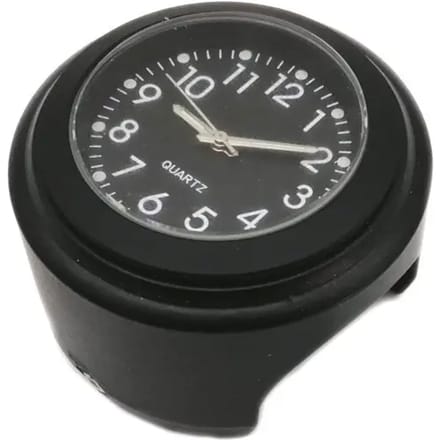 Horloge op motorfietsstuur Brazoline