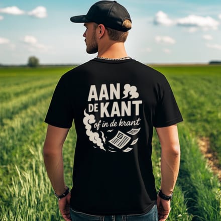 AGRIFANS® Aan de Kant - Heren T-shirt - M
