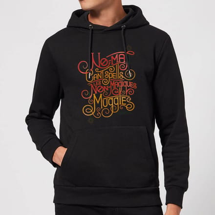 Fantastic Beasts No-Maj hoodie - Zwart - S