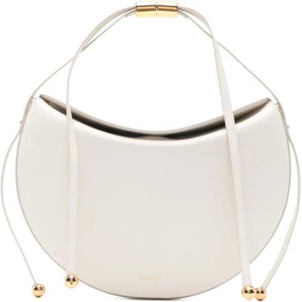 FURLA Leren schoudertas Moonstone Shoulder Bag Panna crème