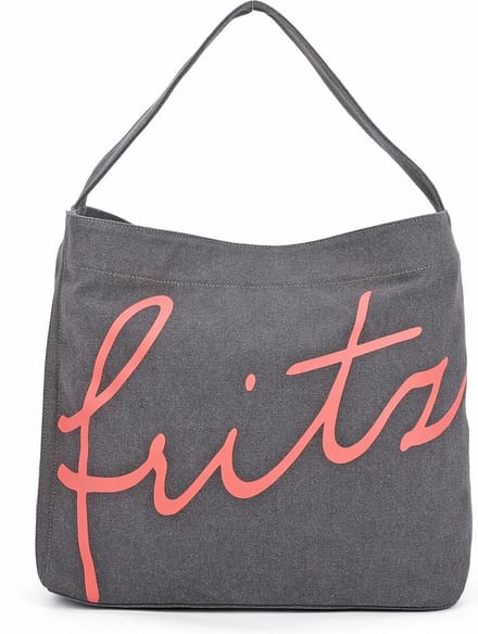 Fritzi aus Preußen Schoudertas Canvas Easy03 Shoulder Bag Anthra Antraciet