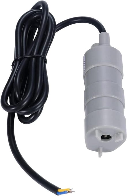 Dompelpomp - Waterpomp - Water Verplaatsen - 12V DC - 10-20 l/min - Grijs