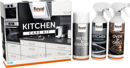 Royal Kitchen Care Kit - schoonmaak en verzorging set