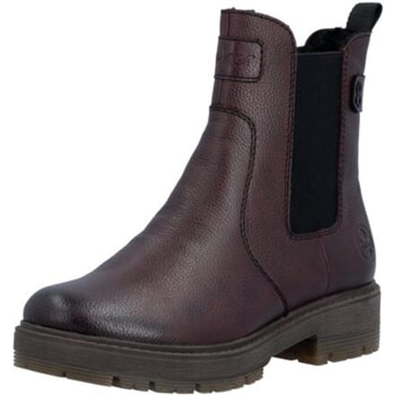 Rieker Chelseaboots - Dames - Rood - Maat:37
