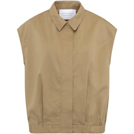 SisterS point Gilet Edith Ve 20209 D.sand Dames Maat - M