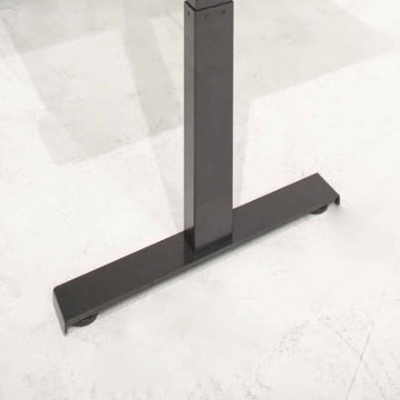 Dextro Plus Hoek-opstelling elektrisch zit/sta bureau frame Wit (RAL9010) blad Wit 200CMx160CM