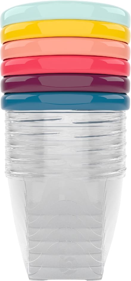BabyMoov Babybowls 8.45oz Kom 0,25 l Multi kleuren, Transparant