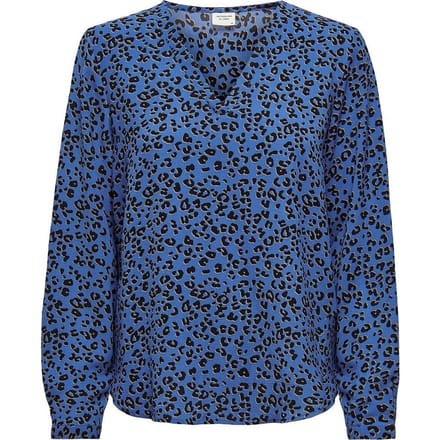 JdY JDYPIPER L/S V-NECK TOP WVN NOOS - Maat 38 - Dames Top