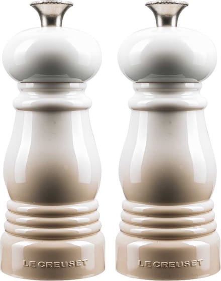 Le Creuset Mini Peper- en Zoutset - Meringue - 12 cm