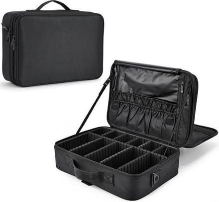 Thuys – Schmink Koffer – Schminkset – Duurzaam – 40 x 29 x 12cm – Zwart