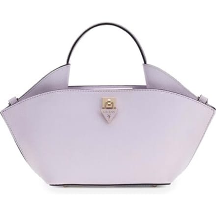 GUESS handtas schoudertas Patsie Mini Tote Lilac paars