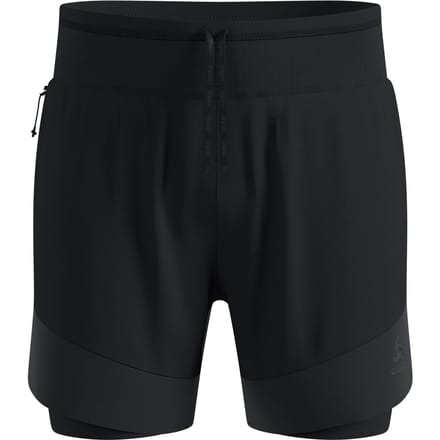 Odlo X-Alp Trail 6in 2in1 Hardloopshorts Heren-zwart