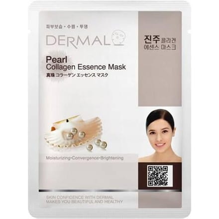 Dermal Collageen Essentie Masker Gezichtsmasker in Blad Parel