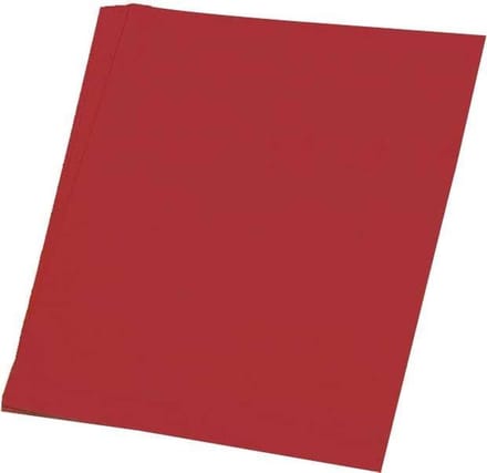 Haza Original Gekleurd Papier 130 Grams A4 Rood 50 Vel