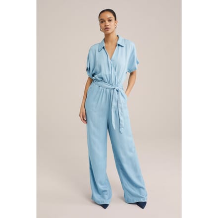 WE Fashion Jumpsuit Light Blue Taglia: L | Tute Outlet | Donna | Blu