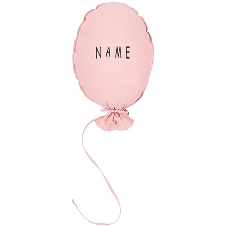 Persoonlijk kussen ballon dusty pink Malomi Kids