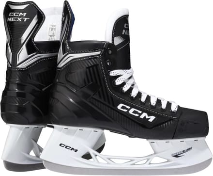 CCM - Next IJshockeyschaatsen - Kinderen - Zwart - Yt 8.0 (26 EU)