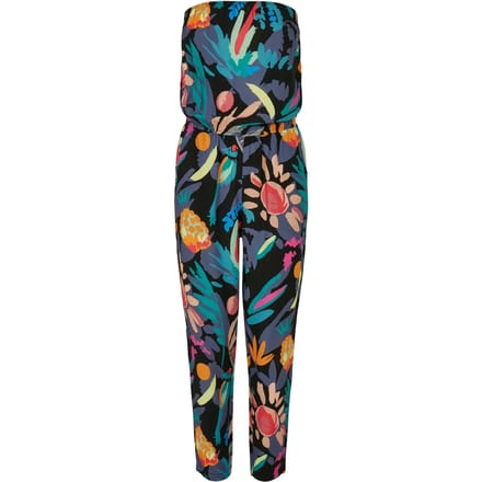 Urban Classics - Viscose Bandeau blackfruity Jumpsuit - 5XL - Zwart