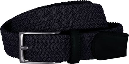 LINDENMANN elastische heren riem - marine