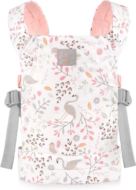 Zachte Katoenen Baby Doll Carrier voor Kinderen - Roze