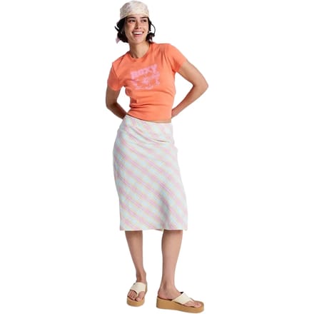 Roxy Summer Delight Midi Rok Veelkleurig S Vrouw