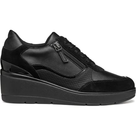 GEOX ILDE DAMES Sneakers - ZWART - Maat 37
