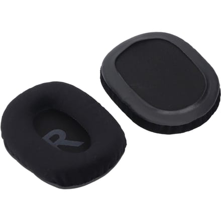 Oorkussens voor hoofdtelefoon Memory Foam Spons Zacht Velours Headset Oorkussens Kussens Vervanging voor G433 G233 black