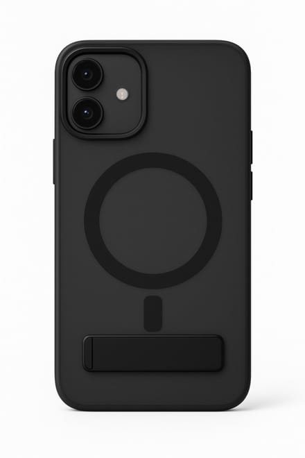 Coverzs Matte MagSafe case geschikt voor iPhone 14 Pro Max – Zwart
