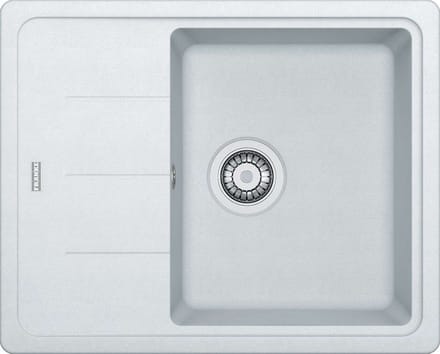 Franke Basis - BFG 611-62 fragraniet spoelbak, 62x50 cm, ijswit 114.0285.103