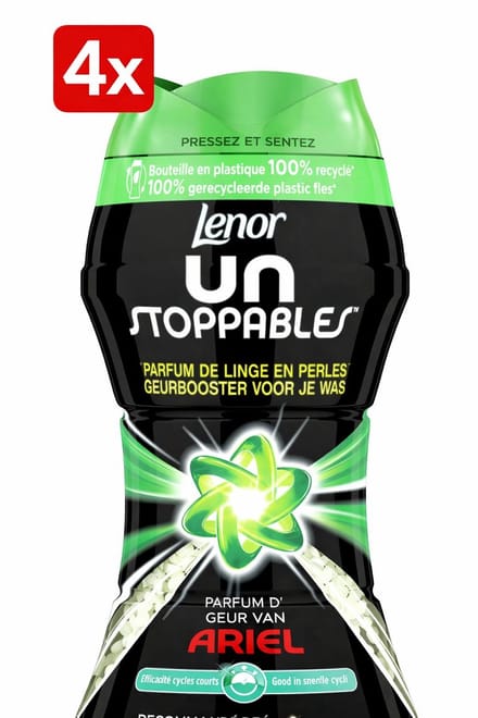 (4x) Lenor Unstoppables - Geurbooster - Parfum van Ariel - 11 Wasbeurten