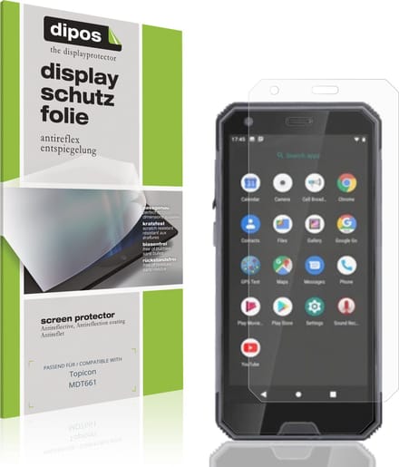 dipos – 4x Matte Beschermfolie geschikt voor Topicon MDT661 | Krasbestendige & antireflecterende Screenprotector Ultra-Thin